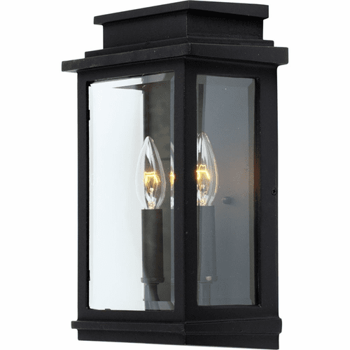 Artcraft Freemont Outdoor Wall Light - Black - AC8391BK