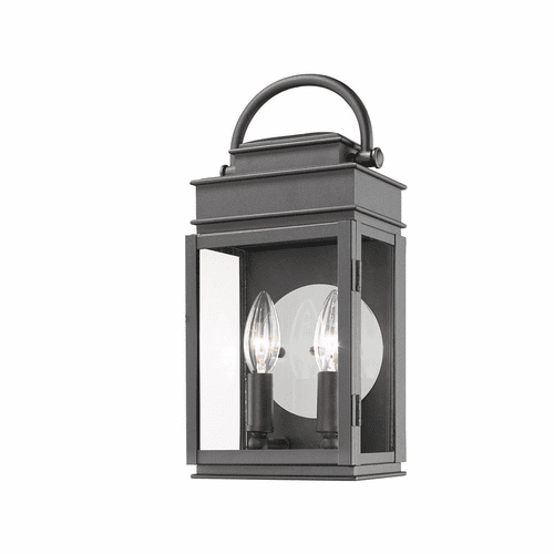 Artcraft Fulton Outdoor Wall Light - Black - AC8221BK