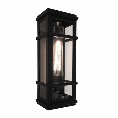 Artcraft Granger Square Post Light - Black - SC13111BK