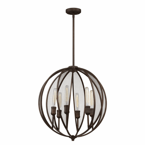 Artcraft Linden Chandelier - Bronze - AC10906OB