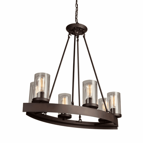 Artcraft Menlo Park Chandelier - Oil Rubbed Bronze - AC10005