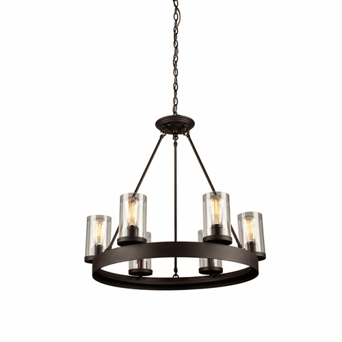 Artcraft Menlo Park Chandelier - Oil Rubbed Bronze - AC10006