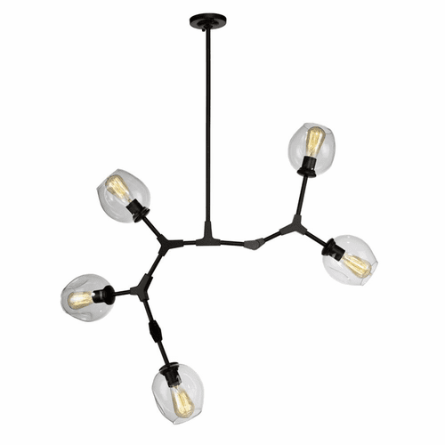 Artcraft Organic Chandelier - Black - JA14025BK