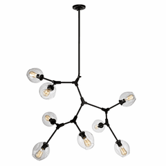 Artcraft Organic Chandelier - Black - JA14028BK
