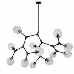 Artcraft Organic Chandelier - Vintage Brass - JA14022VB