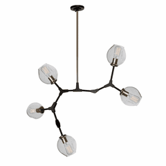 Artcraft Organic Chandelier - Vintage Brass - JA14025VB