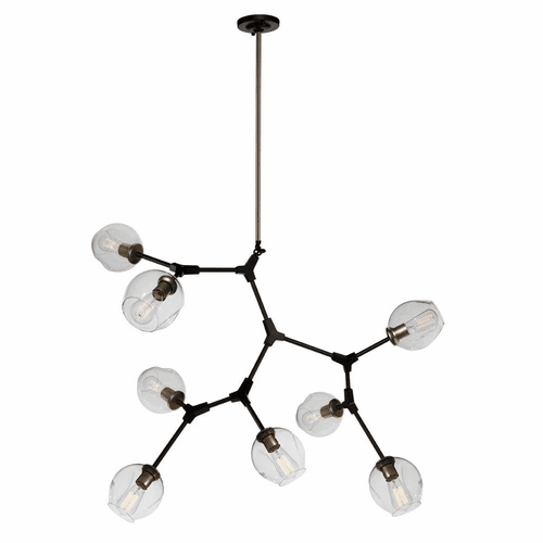 Artcraft Organic Chandelier - Vintage Brass - JA14028VB