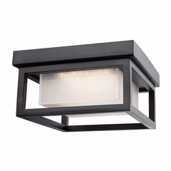 Artcraft Overbrook Outdoor Ceiling Light - Black - AC9136BK