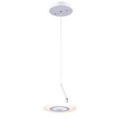 Artcraft Phoenix Pendant - White - AC7067