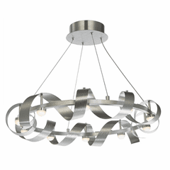 Artcraft Rolling Hills Chandelier - Brushed Aluminum - AC7211BA Artcraft Rolling Hills Chandelier - Brushed Aluminum - AC7211BA