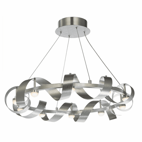 Artcraft Rolling Hills Chandelier - Brushed Aluminum  - AC7211BA