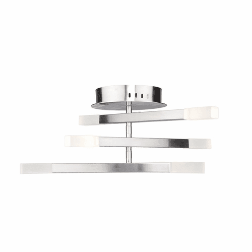 Artcraft Twig Flush Mount - Satin Nickel - SC13097SN