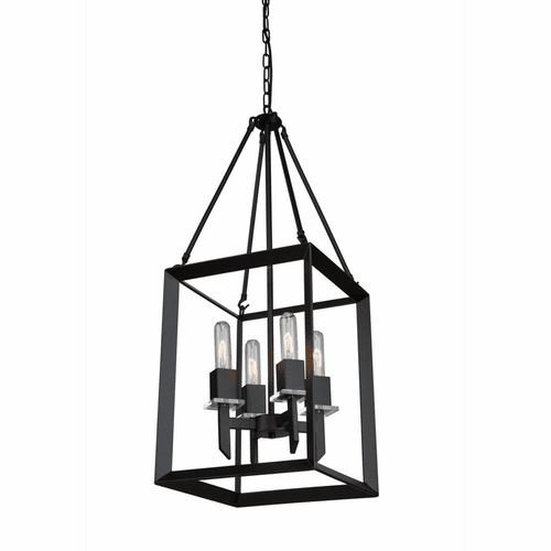 Artcraft Vineyard Chandelier - Matte Black - AC10064