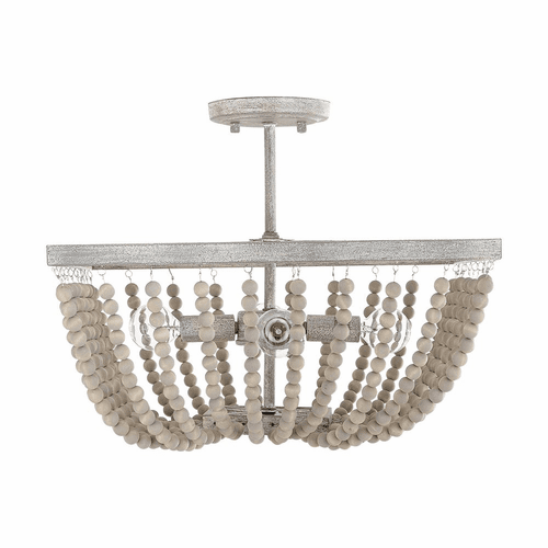 Austin Allen & Co Sarah 4-Light Semi-Flush - 9D294A