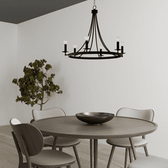 Austin Allen & Co Tempe 6-Light Chandelier - AA1005BI