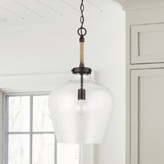 Austin Allen & Co Boland 1-Light Pendant - 9F370A
