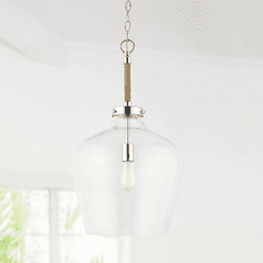Austin Allen & Co Boland 1-Light Pendant - 9F371A
