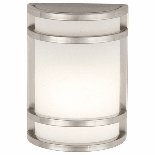 Bay View 1-LT Outdoor LED Wall Mount - Brushed Stainless Steel - 9801-144-L