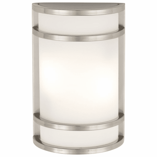 Bay View 1-LT Outdoor LED Wall Mount - Brushed Stainless Steel - 9802-144-L