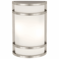 Bay View Wall Mount - Brushed Stainless Steel - 9802-144