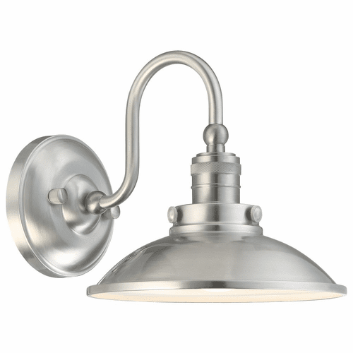 Baytree Lane 1-LT Outdoor Wall Mount - Brushed Stainless Steel - 71163-A144-L