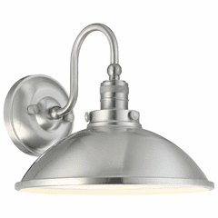 Baytree Lane 1-LT Outdoor Wall Mount - Brushed Stainless Steel - 71169-A144-L