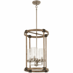 Bridlewood 4-LT Foyer - Stone Grey W/Brushed Nickel - 4640-106