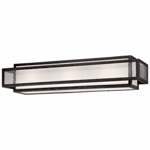 Camden Square 3-LT Bath Light - Aged Charcoal - 4873-283