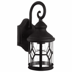 Canarm 1-LT Outdoor Wall Light - Black - IOL208BK