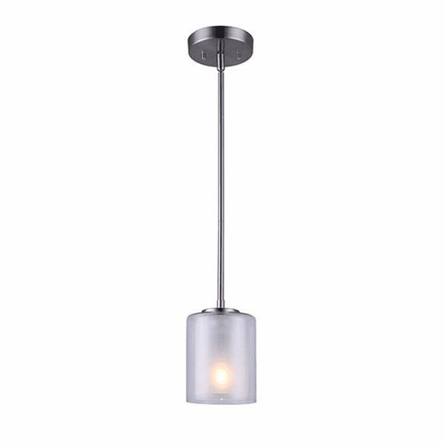 Canarm 1-LT Pendant - Brushed Nickel - IPL575A01BN