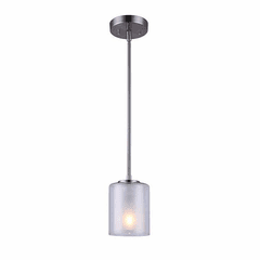 Canarm 1-LT Pendant - Brushed Nickel - IPL575A01BN