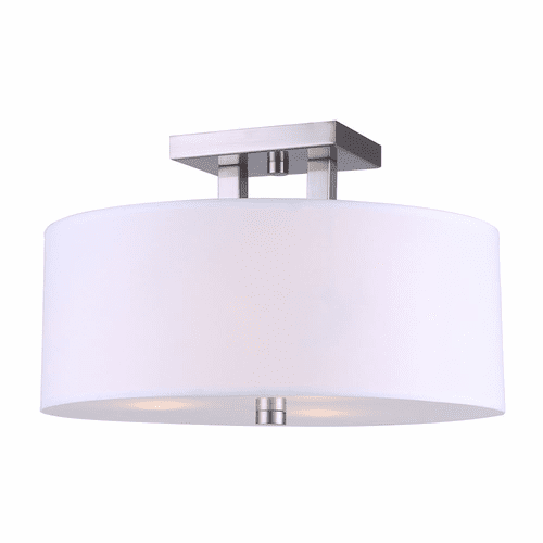 Canarm 3-LT Semi-Flush - Brushed Nickel - ISF578A03BN