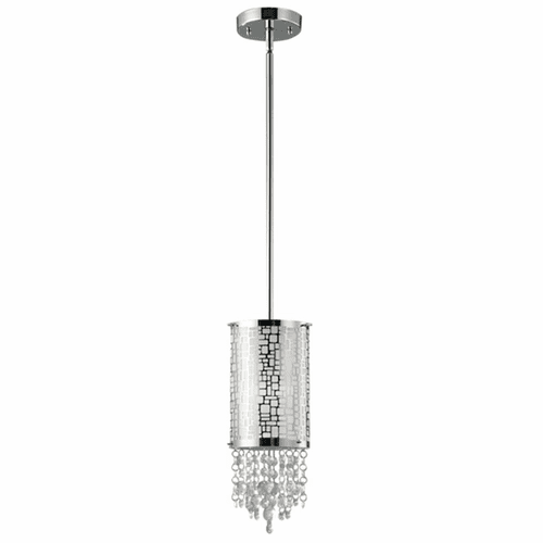 Canarm Benito 1-LT Rod Pendant - Chrome - IPL394A01CH
