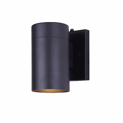 Canarm Dawn 1-LT Outdoor Wall Light - Metal - IOL339BK