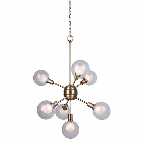Canarm Estella 7-LT Chandelier - Gold - ICH683A07GD9