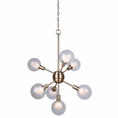 Canarm Estella 7-LT Chandelier - Gold - ICH683A07GD9