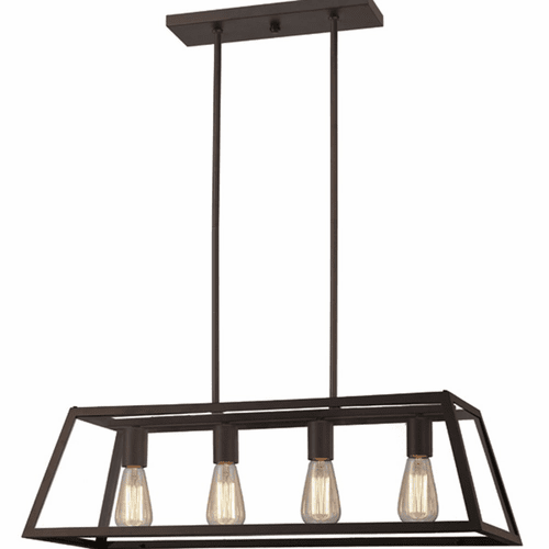 Canarm Flynn 4-LT Chandelier - Oil Rubbed Bronze - ICH480A04ORB30