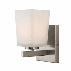 Canarm Hartley 1-LT Vanity Light - Brushed Nickel - IVL472A01BN