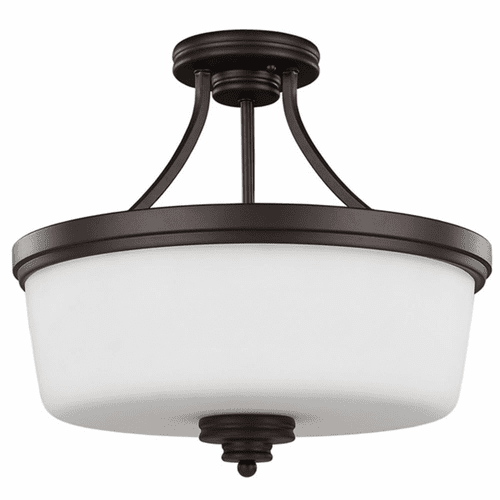 Canarm Jackson 3-LT Semi-Flush - Oil Rubbed Bronze - ISF286A03ORB