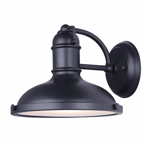 Canarm Marcella 1-LT Outdoor Wall Light - Black - IOL322BK