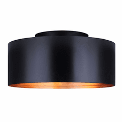 Canarm Oxyura 2 Bulb Flushmount - Black - IFM440B16BK Canarm Oxyura 2 Bulb Flushmount - Black - IFM440B16BK