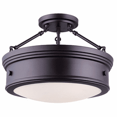 Canarm Semi-Flush - Oil Rubbed Bronze - ISF624A03ORB