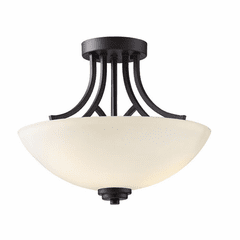 Canarm Somerset 3-LT Semi-Flush - Oil Rubbed Bronze - ISF421A03ORB