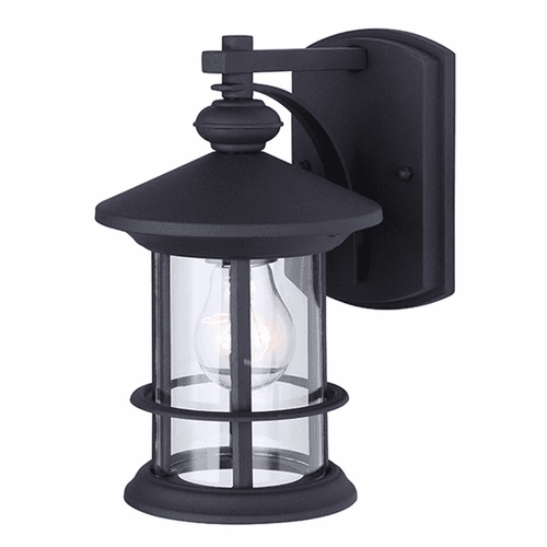 Canarm Treehouse 1-LT Outdoor Wall Light - Black - IOL315BK