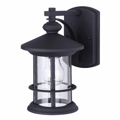 Canarm Treehouse 1-LT Outdoor Wall Light - Black - IOL315BK