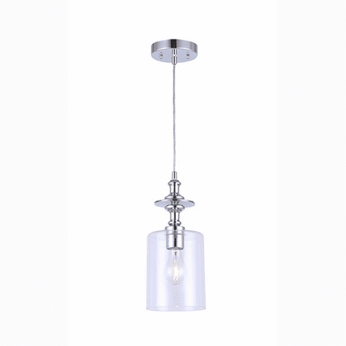 Canarm York 1-LT Cord Pendant - Chrome - IPL276B01CH