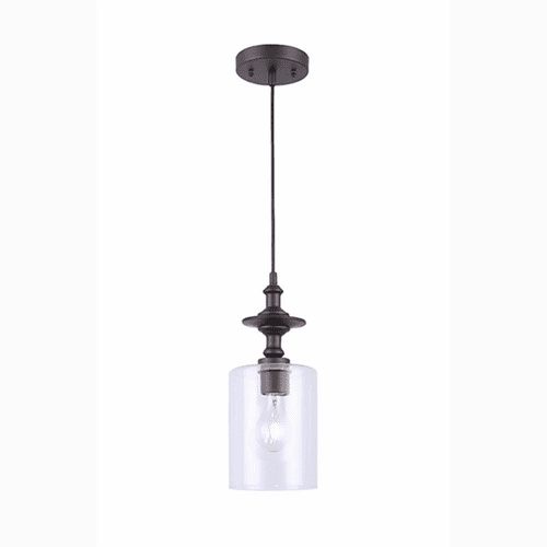 Canarm York 1-LT Cord Pendant - Oil Rubbed Bronze - IPL276B01ORB