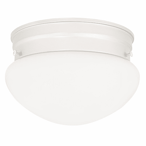 Capital Lighting Scott 1-Light Flush Mount - 5356WH