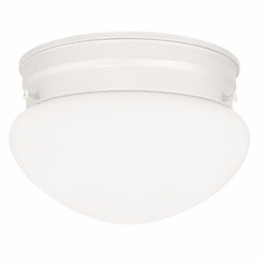 Capital Lighting Scott 1-Light Flush Mount - 5356WH