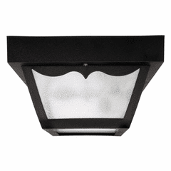 Capital Lighting 1-Light Outdoor Flush Mount - 9237BK Capital Lighting 1-Light Outdoor Flush Mount - 9237BK